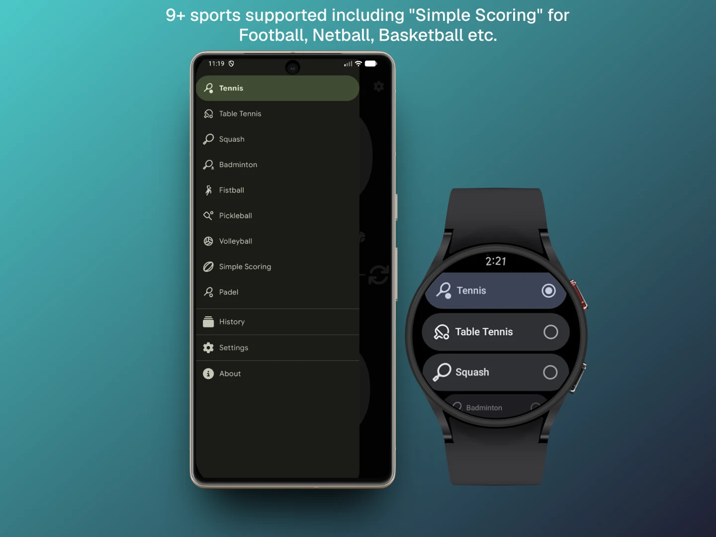 All Sports Score Keeper screenshot